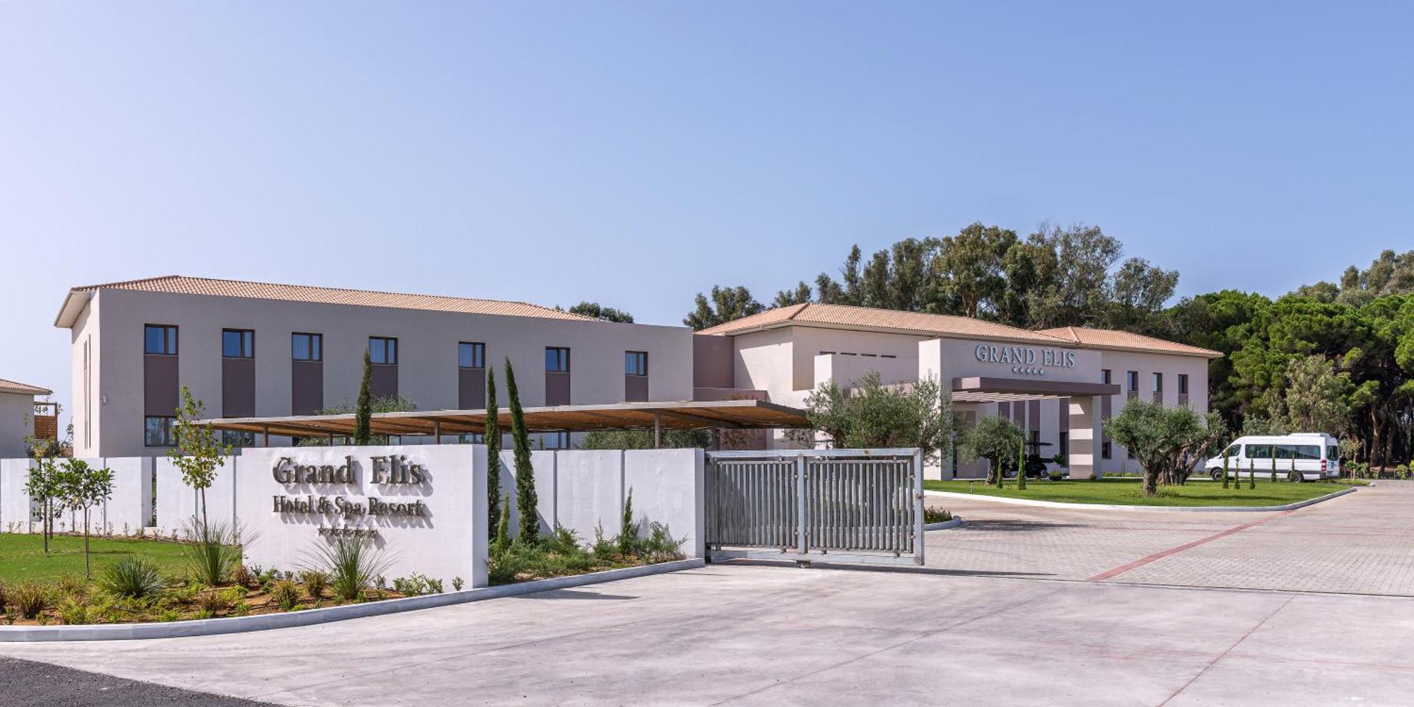 Grand Elis Hotel & Spa Resort Kourouta Bagian luar foto