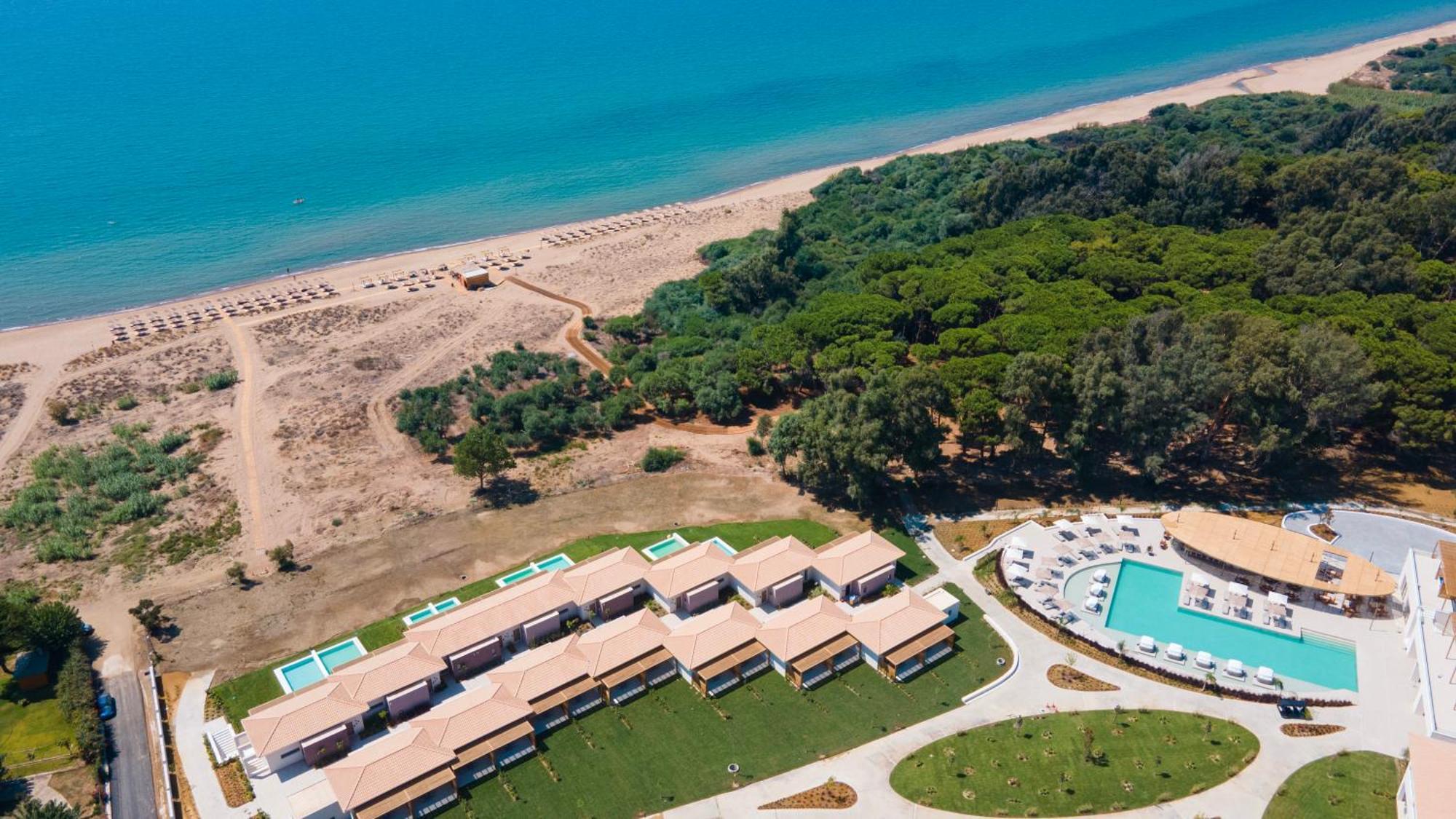 Grand Elis Hotel & Spa Resort Kourouta Bagian luar foto